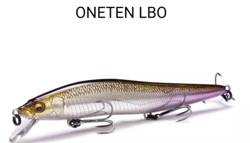 Megabass ONETEN VISION LBO 115mm 1/2oz 3Hooks Floating Minnow From Japan