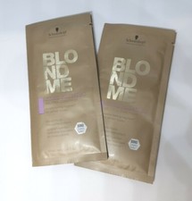 Image of Schwarzkopf BLONDME Cool Blondes Neutralizing Shampoo + Mask Sachet 12ml X2