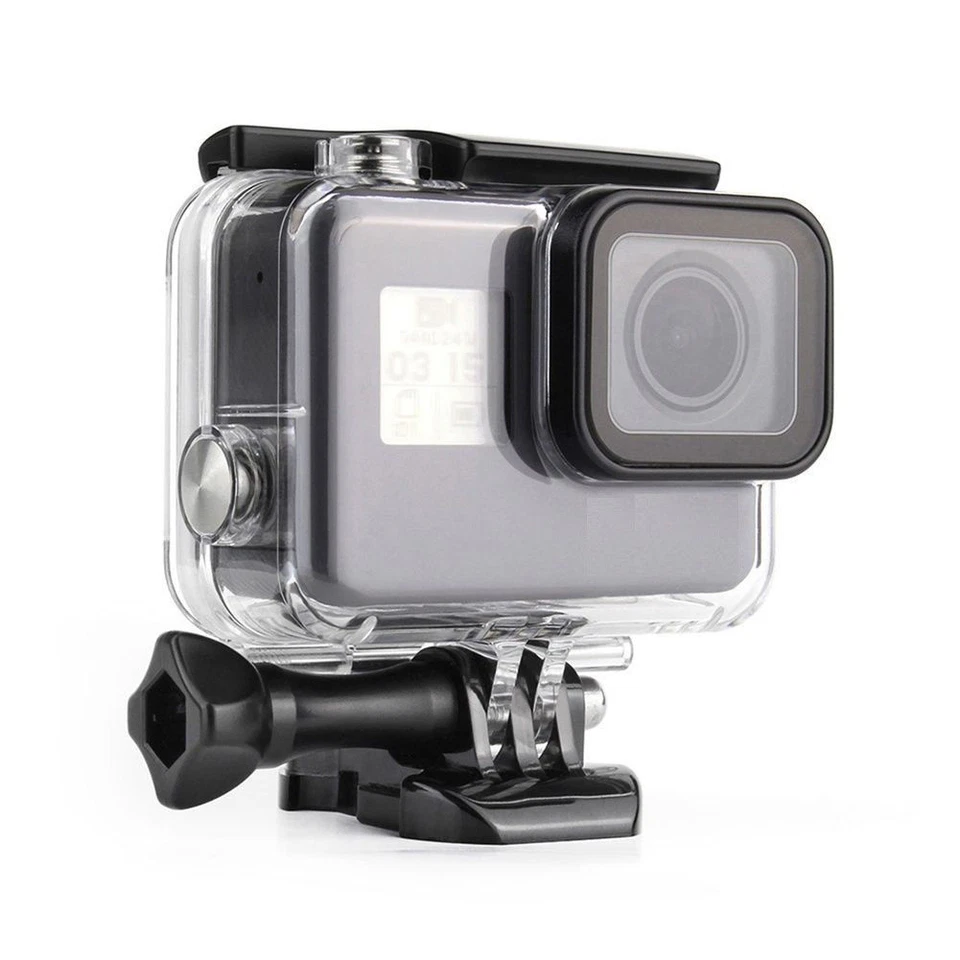 Diving Waterproof Housing Case For GoPro Hero 5 6 7 Black Camera Accessories 45m - Image 3 of 4