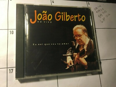 JOAO GILBERTO - AO VIVO: EU SEI QUE VOU TE AMAR JAPAN IMPORT CD NO OBI