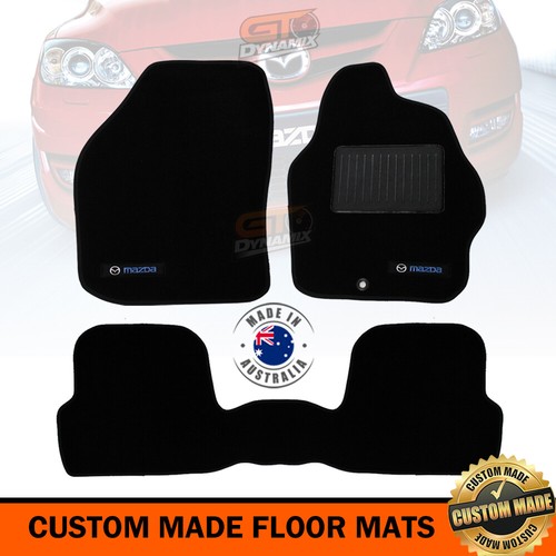 MAZDA 3 BK CUSTOM MADE FLOOR MATS F + R 01/20042008 SP23 Hatch + Sedan