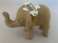 Décopatch Mache ELEPHANT Figure 3” France & Tag