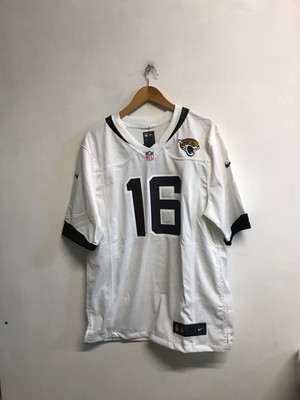 Jacksonville Jaguars Trikot Herren Nike NFL Road Jersey - M - Casey Jean 16 - Neu mit Etikett