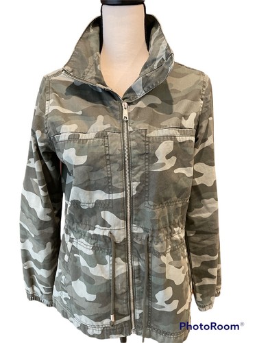 Old Navy Camo Ladies Jacket Coat Size S 