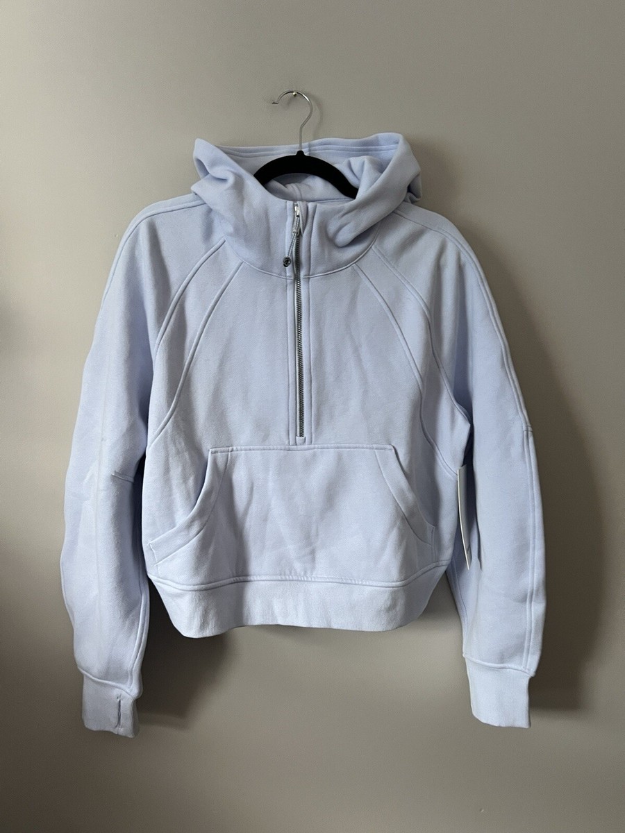 Lululemon Scuba Oversized 1/2 Half Zip Hoodie Blissful Blue NWT M