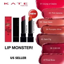 Kate Lip Monster Lipstick Rouge Kanebo Japan（17 Color）US STOCK