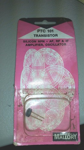 MALLORY PTC 101 TRANSISTOR NIB - 第 1/1 張圖片
