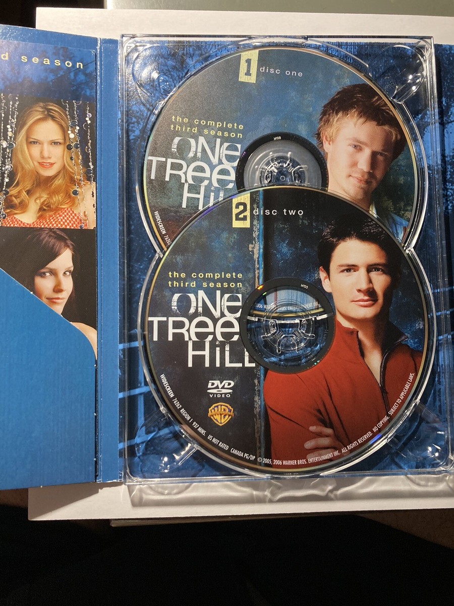 DVD- ONE TREE HILL,THE COMPLETE THIRD SEASON(6 DISC) WITH