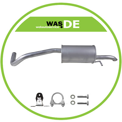 Auspuff VW FOX 1.2 (5Z1, 5Z3) 2005-2011 Endtopf