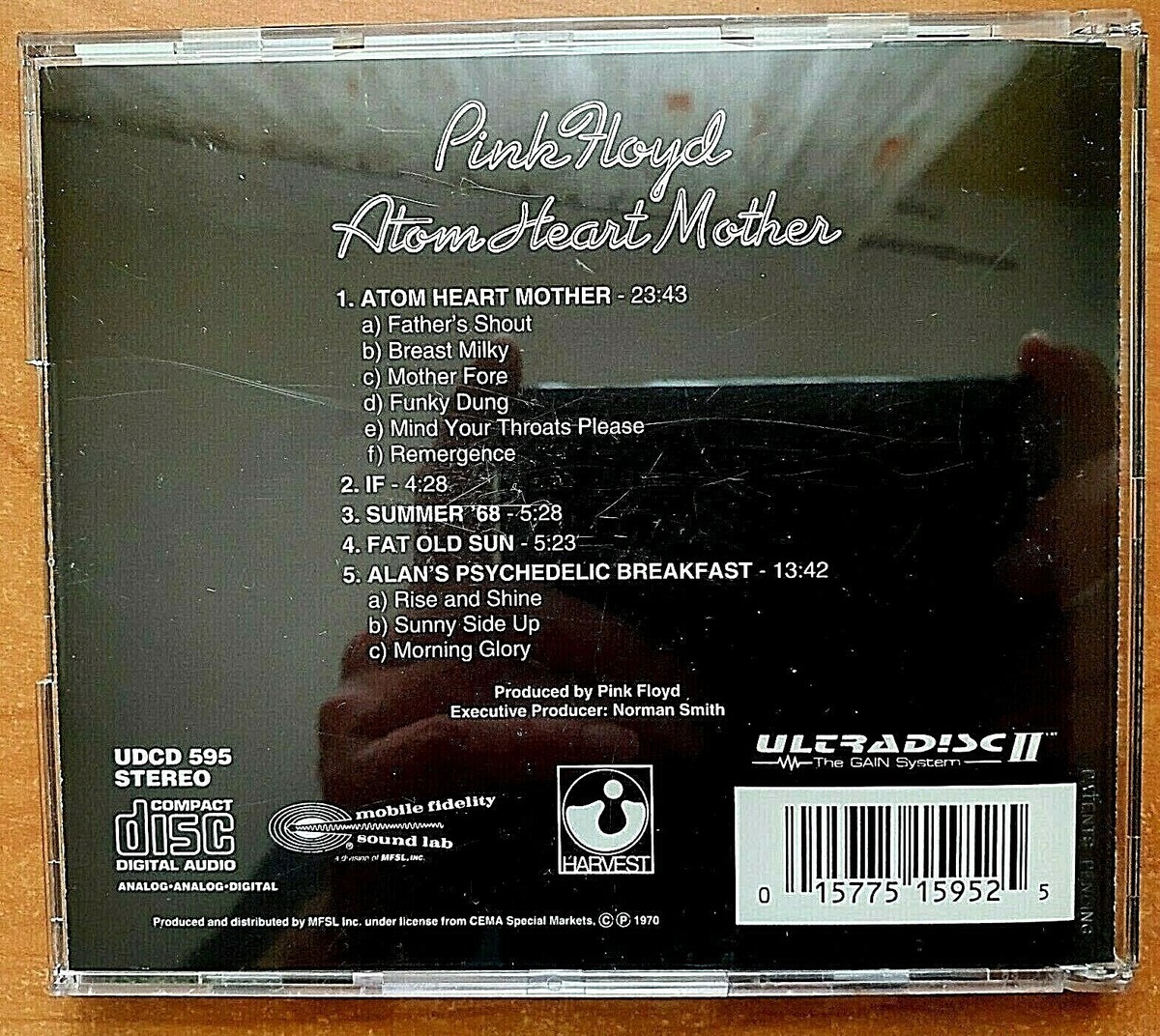 Pink Floyd - Atom Heart Mother - MFSL 24Kt Gold CD UDCD595