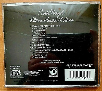 Pink Floyd - Atom Heart Mother - MFSL 24Kt Gold CD UDCD595 | eBay.de