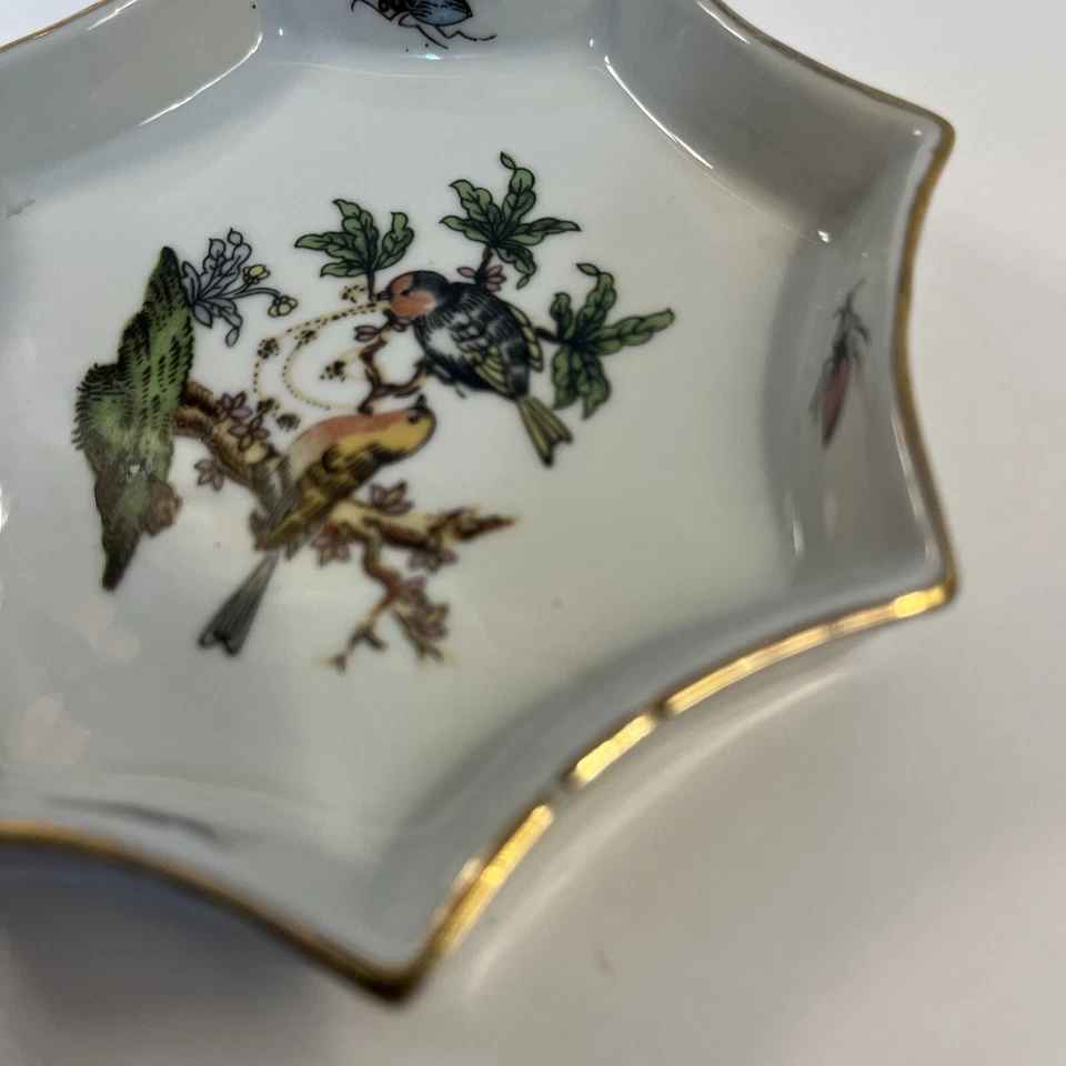 Vintage Birds On A Tree Trinket Tray - Image 3 of 4