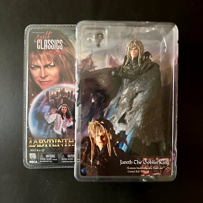 Labyrinth JARETH The GOBLIN KING David Bowie Figure NECA