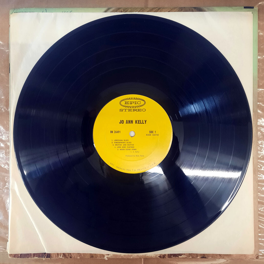 Jo-Ann Kelly – Jo-Ann Kelly EX- 1969 ORIGINAL VINYL LP RARE BLUES 