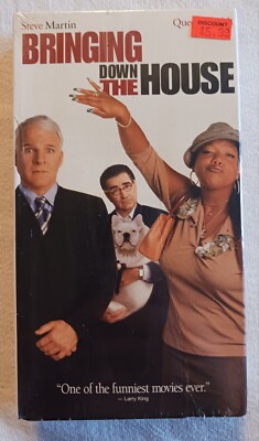 Bringing Down The House VHS - Sealed - Steve Martin, Queen Latifah, Eugene Levy