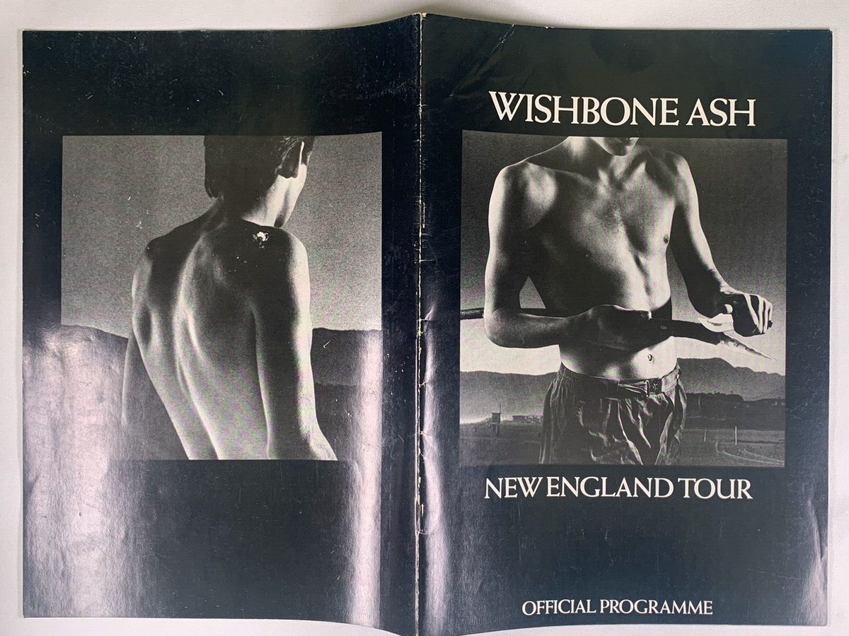Wishbone Ash Powell Turner Programme Original Vintage New England