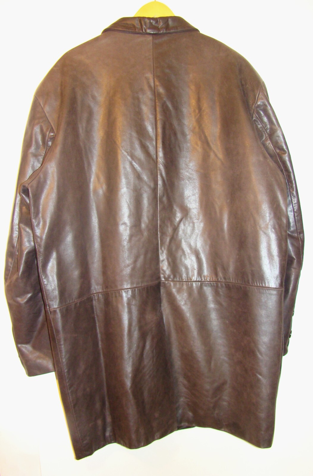Vintage BROWN Leather Jacket Made in Canada Men's LAR… Gem