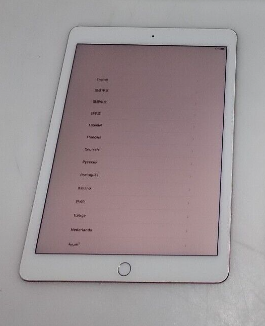 Apple Ipad Air 2 A1566 16gb TABLET 9.7" RETINA Rose Gold CLEARED