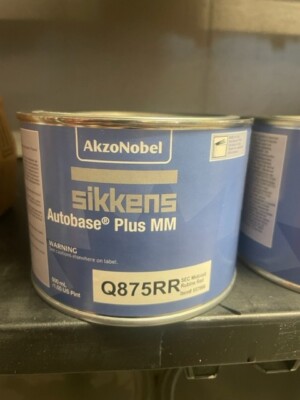 Akzo Nobel Q875RR Sikkens Autobase Plus MM Toner SEC Midcoat Rubine Red 0.5LT