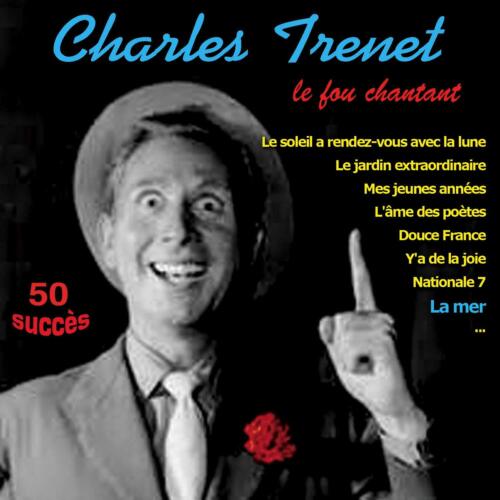Trenet, Charles Le Fou Chantant - 50 Succès (CD) (UK IMPORT) - Afbeelding 1 van 4