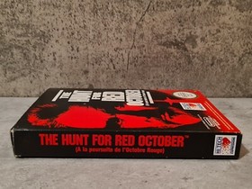 Nintendo NES The Hunt for Red October con embalaje original e instrucciones FRA
