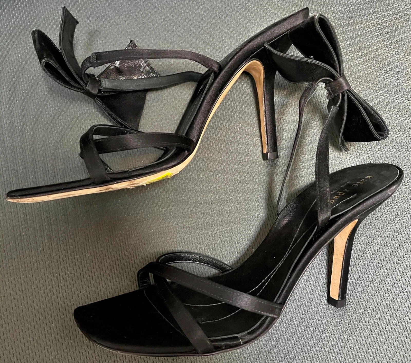 Sandali eleganti neri Kate Spade taglia 7B