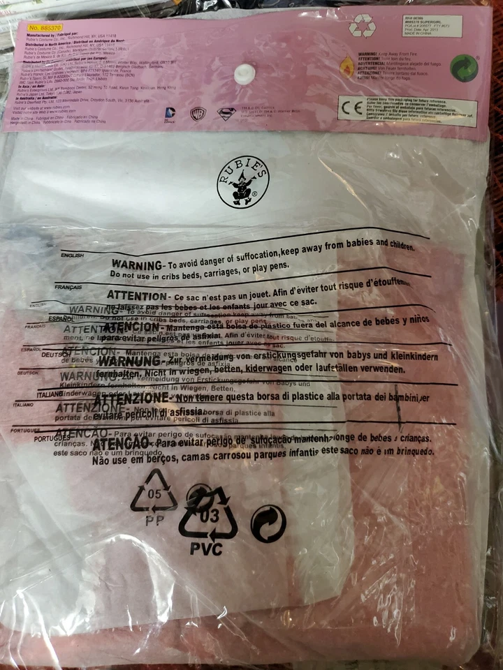 SUPERGIRL Héroe Niño Pequeño 1 2 Años Disfraz Juego Vestir Halloween Juegos con disfraces Foto 2 de 3