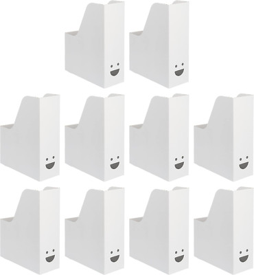  Stehsammler Leichtgewichtig Basic Weiß Wellpappe 30X25X10Cm 10Er Set