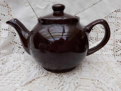 Vintage braune Betty Teekanne Tea For Two Price Kensington