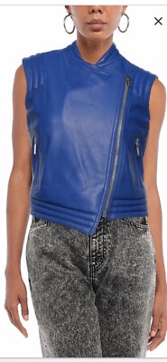 Vest leather BIKKEMBERGS Size 4 | eBay Vest leather BIKKEMBERGS Size 4 | eBay
