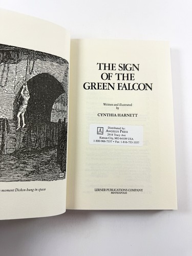 The Sign of the Green Falcon Book 1984 Cynthia Harnett
