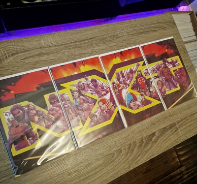 WWE NXT TAKEOVER REDEMPTION #1 Subscription Variants Full Connecting Set 2018