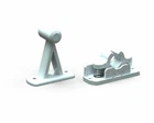 Sprung Static Caravan Door Retainer Catch