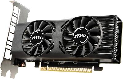 MSI GeForce GTX 1650 4GT LP Graphics Board VD6989 ‎4 GB New | eBay