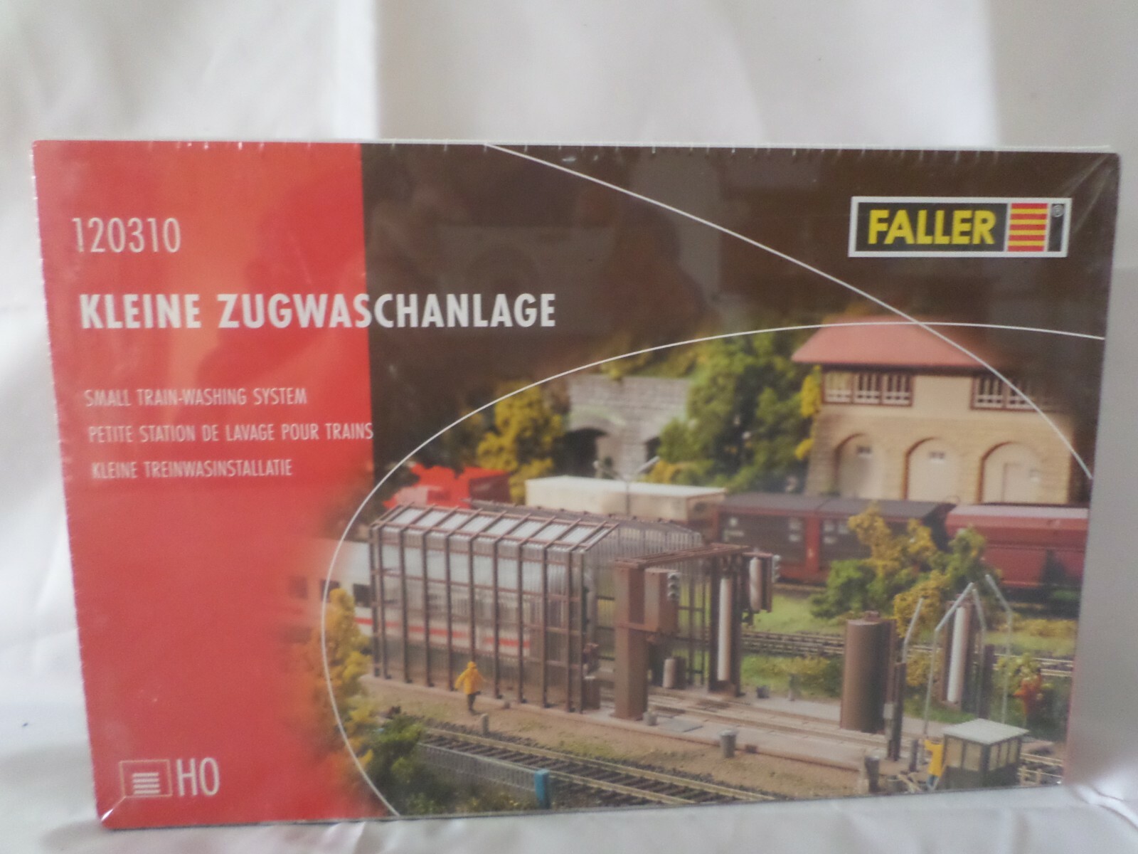 Maquette HO station de lavage Faller 120310 boite neuve de précision pour collectionneur