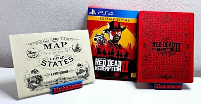 Red Dead Redemption 2 Ultimate Limited Special Steelbook Edition PS4 NEU  Y761