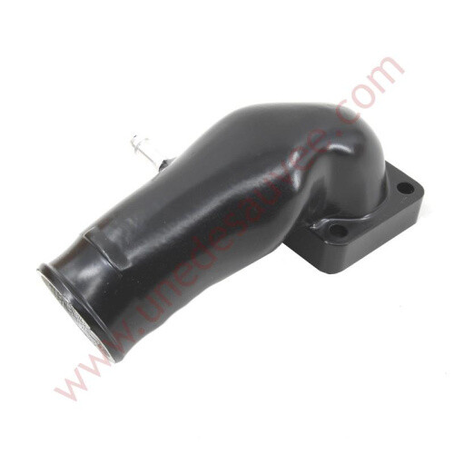 Coiffe carburateur R11 Turbo et Super 5 GT Turbo avec 1 piquage alu noir