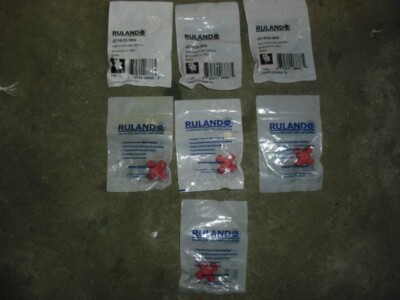 Red Ruland Lot of 7 Ruland JD16/25-98R Jaw Coupling Spider 98 Shore A Red | eBay