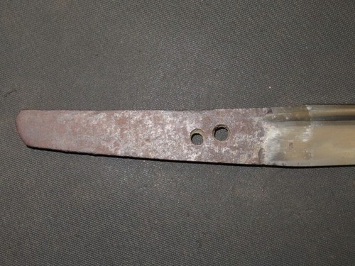 WAKIZASHI w/White Sheath : MUROMACHI : 22.3 × 22.3 " 530g - Picture 17 of 22