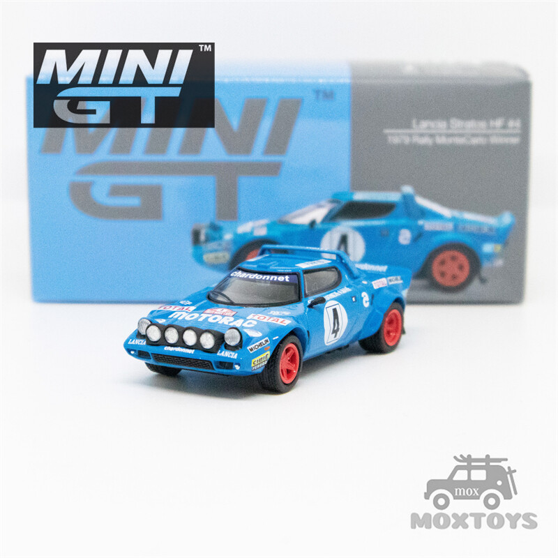 ミニカー MINI GT Lancia Stratos HF #4 1979 Rally MINIGT.com – Welcome to the World of 1:64!