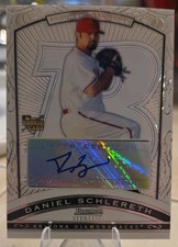 2009 Bowman Sterling Daniel Schlereth rookie card autograph