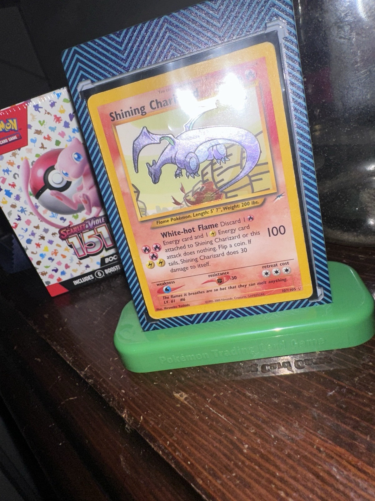 shining charizard 107/105 pokémon TCG Neo destiny holo secret RARE