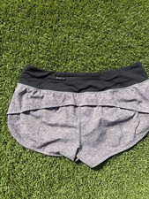 Lululemon Women’s Size 6  Speed Up Low Rise Lined 2.5” Heather Lux Short