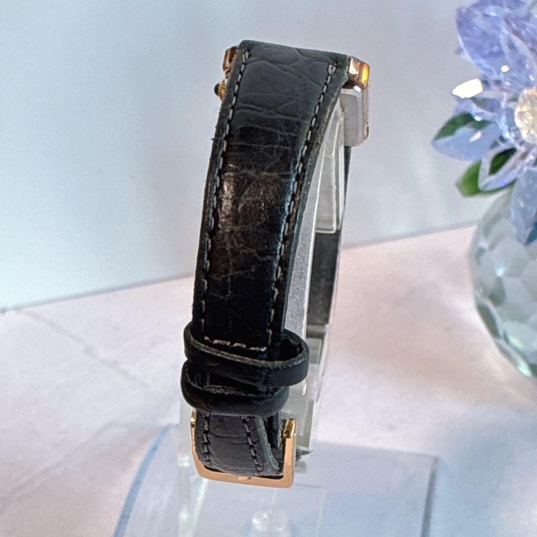 Seiko Excelline Square Womens Quartz Watch Rare Wrist 17cm image 4
