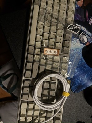 Origin Vintage Double Shot PBT Mechanical Keyboard Cherry MX Speed Silver