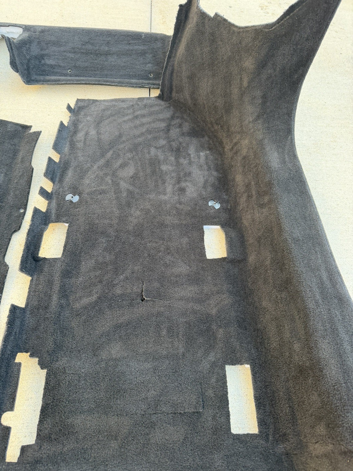 Ferrari F8 Spider OEM complete interior Carpet set- Black