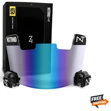 Football Visor, Flat Lens Technology, Fits Adult & Youth Football Helmets