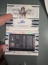 Panini 2025 National Treasures Laundry Tag Loveland Rookie Booklet Auto 2/5