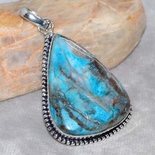 925 Silver Plated Mexican Laguna Lace Pendant 2.1" Limited Edition Design GW