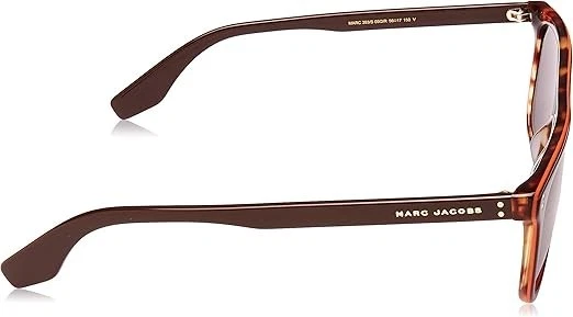 Óculos de sol Marc Jacobs 393/S 009Q marrom infravermelho cinza lente azul-56-17-150 novo - Imagem 3 de 4